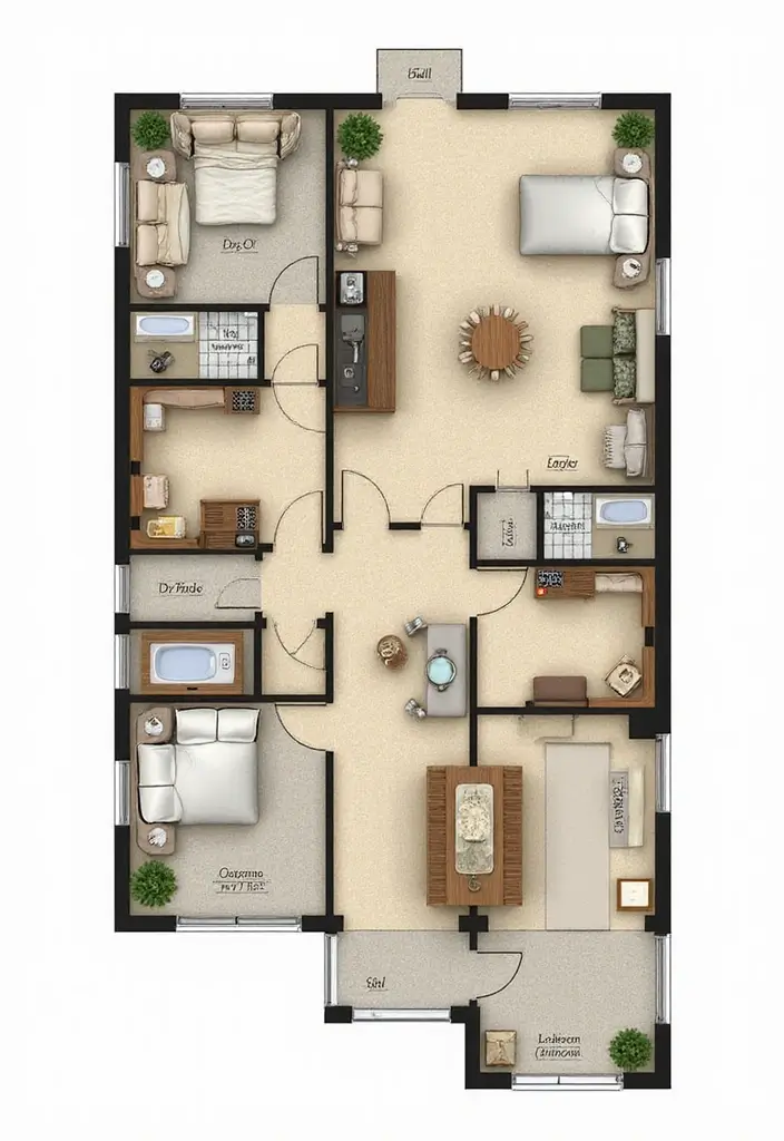 29 House Floor Plans 2 Story That Families Will Love 24 29 House Floor Plans 2 Story That Families Will Love - 24. The Timeless Classic