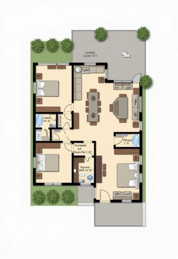 29 House Floor Plans 2 Story That Families Will Love 6 29 House Floor Plans 2 Story That Families Will Love - 6. The Multi-Generational Home