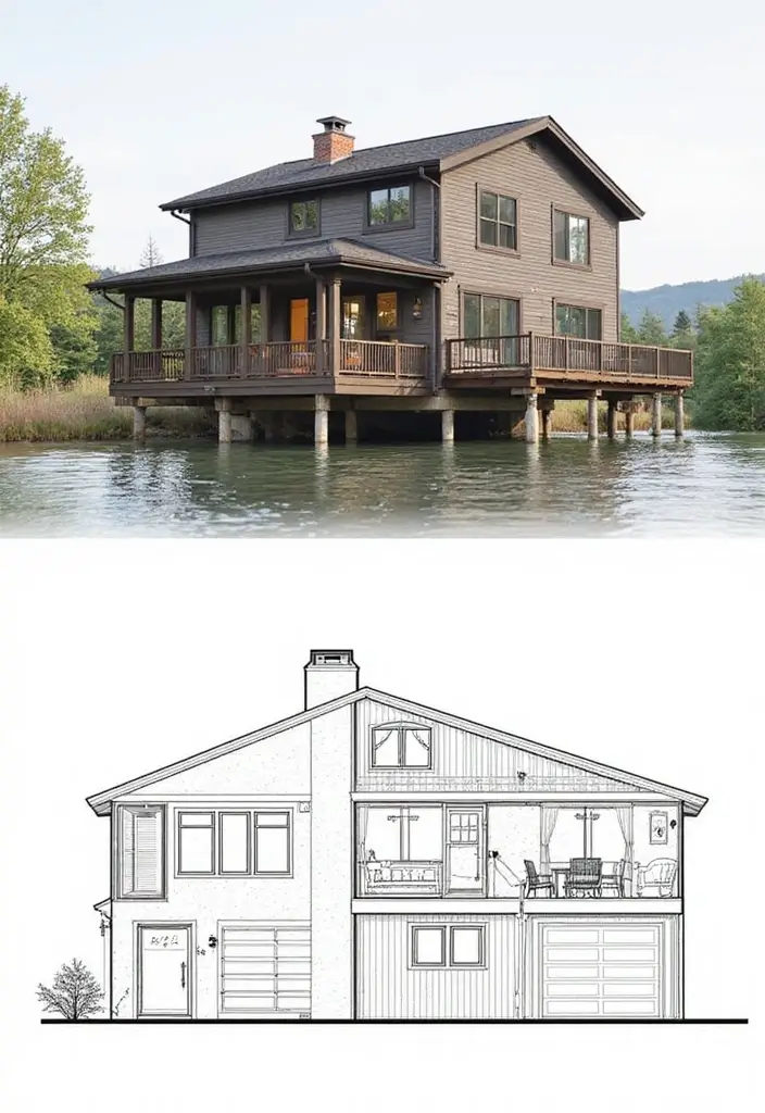 29 House Floor Plans 2 Story That Families Will Love 7 29 House Floor Plans 2 Story That Families Will Love - 7. The Elevated Sanctuary