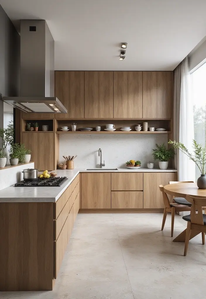 29 Kitchen Floor Plans That Maximize Function & Flow 8 29 Kitchen Floor Plans That Maximize Function & Flow - 8. Multi-functional Kitchen Spaces