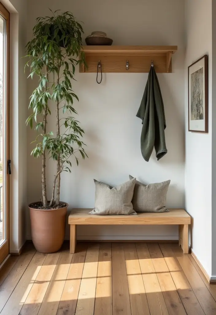 29 Mudroom Floor Inspirations That Balance Function & Style 26 29 Mudroom Floor Inspirations That Balance Function & Style - 26. Eco-Friendly Bamboo Flooring