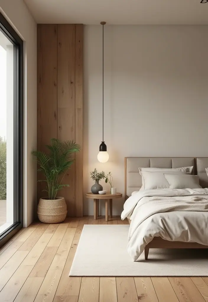 30 Bedroom Floor Tile Ideas That Look Fresh & Modern 21 30 Bedroom Floor Tile Ideas That Look Fresh & Modern - 21. Sleek Bamboo Tiles