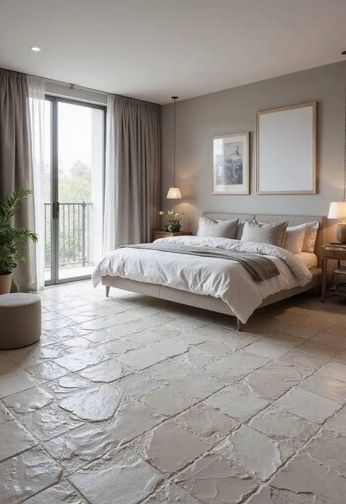 30 Bedroom Floor Tile Ideas That Look Fresh & Modern 28 30 Bedroom Floor Tile Ideas That Look Fresh & Modern - 28. Innovative 3D Tiles