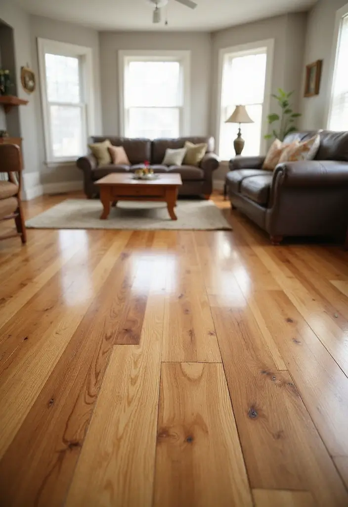 30 Floor Decoration Ideas That Instantly Upgrade Interiors 19 30 Floor Decoration Ideas That Instantly Upgrade Interiors - 19. Eco-Friendly Stain for Wood Floors