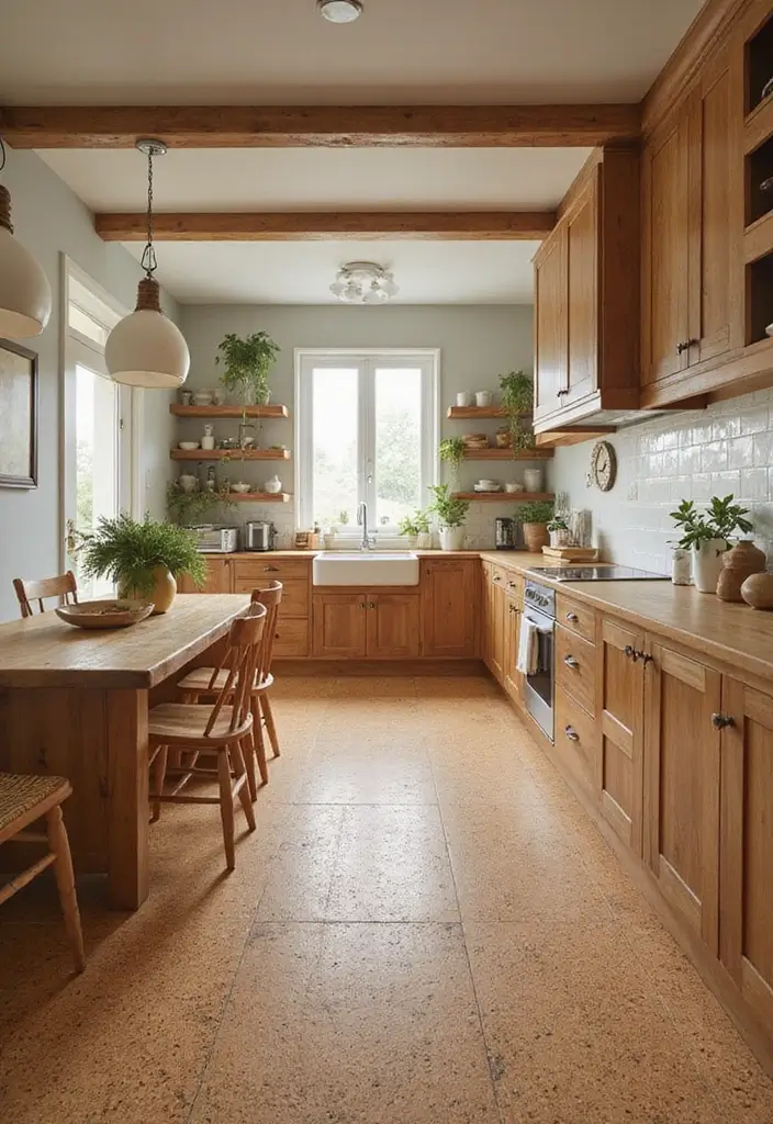 30 Floor Decoration Ideas That Instantly Upgrade Interiors 2 30 Floor Decoration Ideas That Instantly Upgrade Interiors - 2. Cork Tiles for Comfort and Sound Absorption