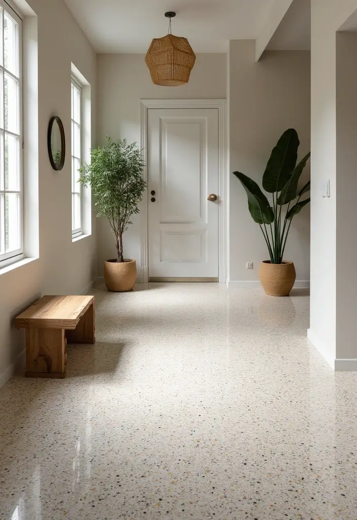 30 Floor Decoration Ideas That Instantly Upgrade Interiors 21 30 Floor Decoration Ideas That Instantly Upgrade Interiors - 21. Sustainable Terrazzo for a Unique Look