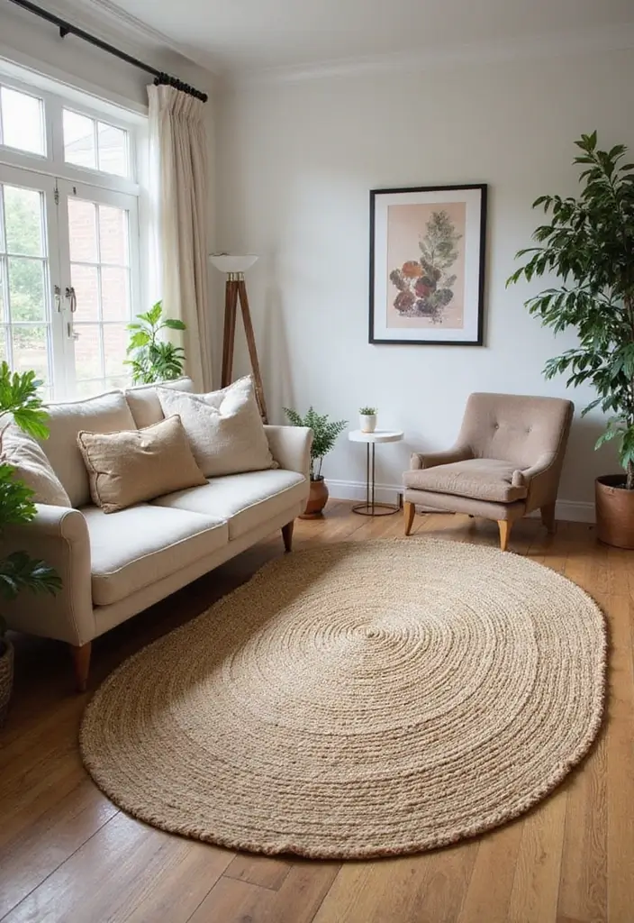 30 Floor Decoration Ideas That Instantly Upgrade Interiors 5 30 Floor Decoration Ideas That Instantly Upgrade Interiors - 5. Natural Fiber Rugs for Texture and Warmth