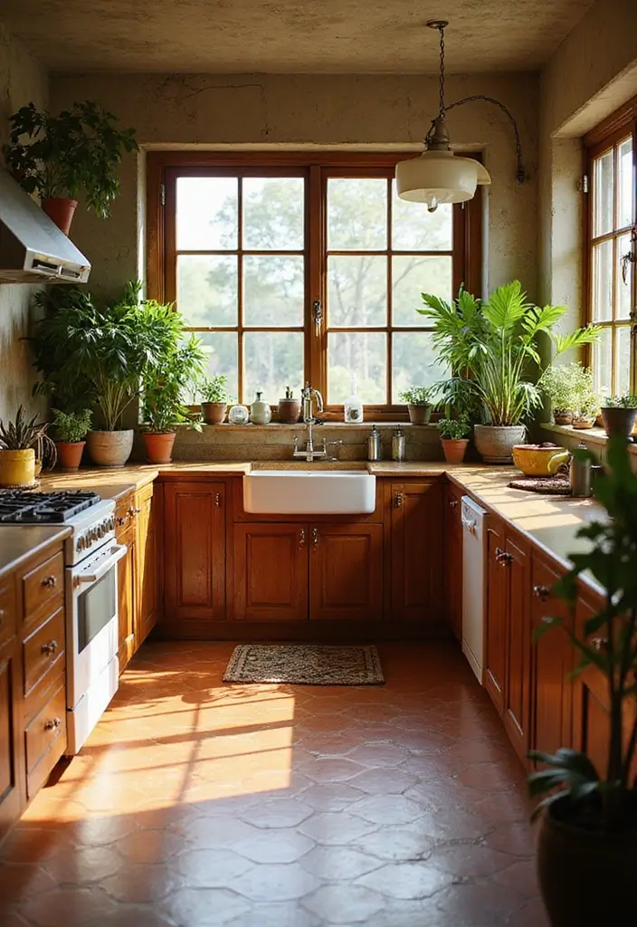 30 Floor Decoration Ideas That Instantly Upgrade Interiors 6 30 Floor Decoration Ideas That Instantly Upgrade Interiors - 6. Terracotta Tiles for Earthy Elegance
