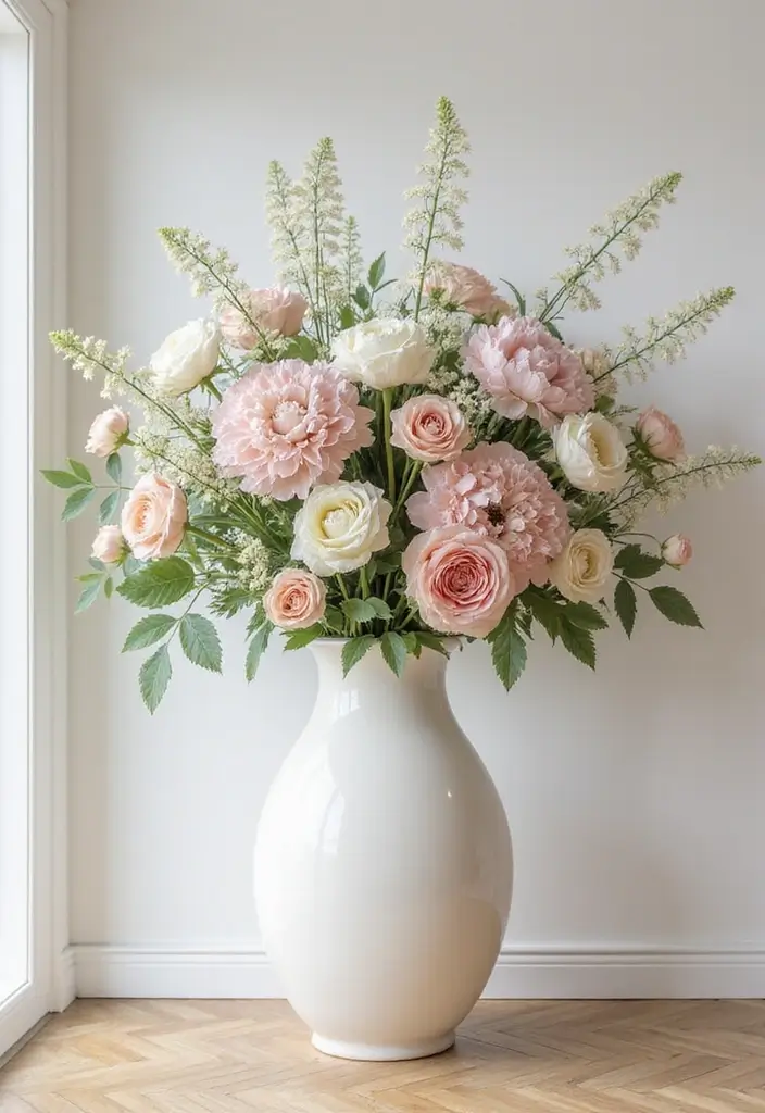 30 Floor Vase Decorating Ideas That Transform Corners 15 30 Floor Vase Decorating Ideas That Transform Corners - 15. Oversized Floor Vases