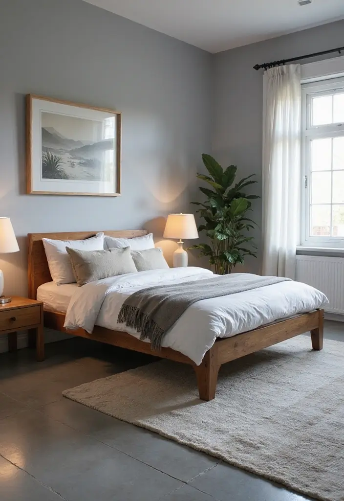 30 Grey Floor Bedroom Ideas That Look Cozy & Calm 28 30 Grey Floor Bedroom Ideas That Look Cozy & Calm - 28. Multi-functional Furniture