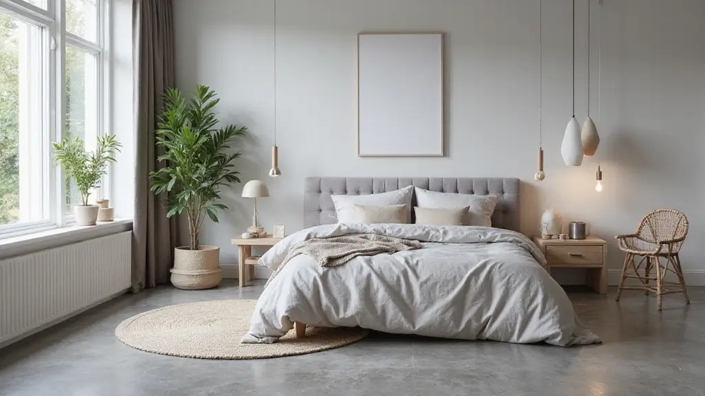 30 Grey Floor Bedroom Ideas That Look Cozy & Calm