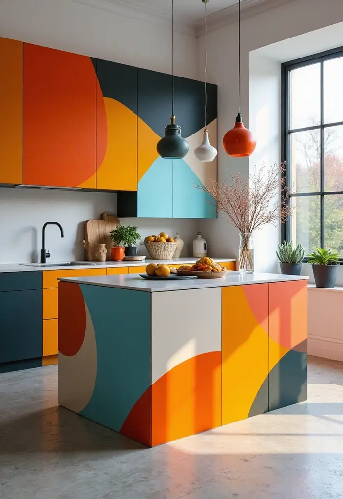 30 Kitchen Layouts with Island Floor Plans That Are Genius 20 30 Kitchen Layouts with Island Floor Plans That Are Genius - 20. The Artistic Island