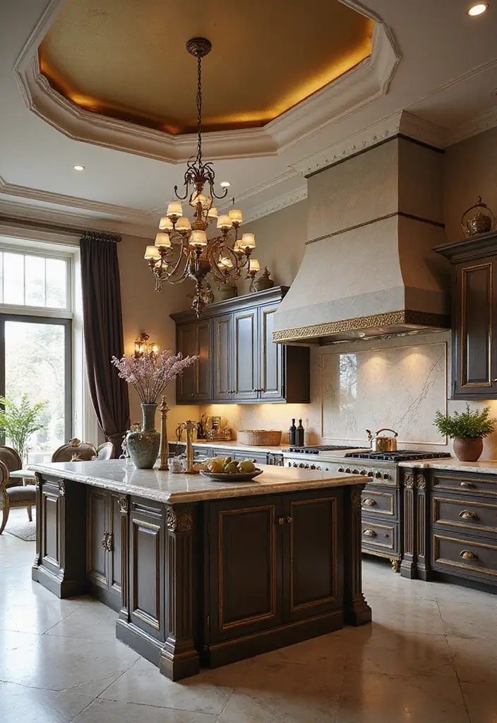 30 Kitchen Layouts with Island Floor Plans That Are Genius 24 30 Kitchen Layouts with Island Floor Plans That Are Genius - 24. The Glamorous Island