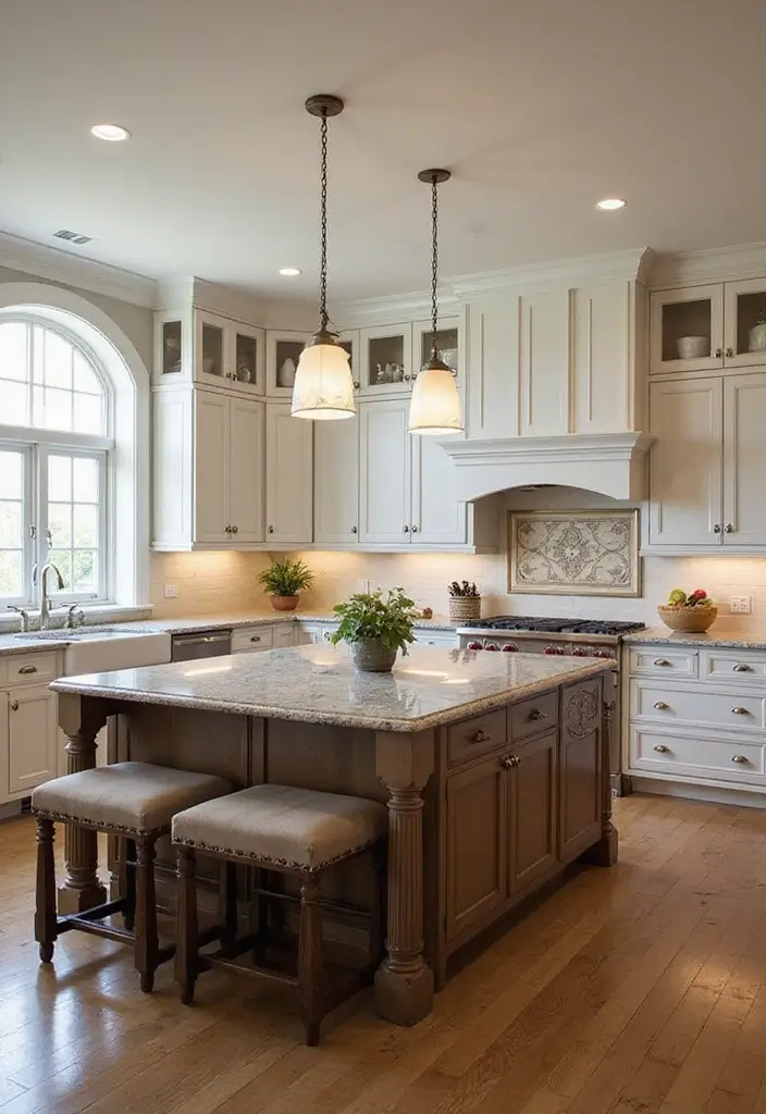 30 Kitchen Layouts with Island Floor Plans That Are Genius 9 30 Kitchen Layouts with Island Floor Plans That Are Genius - 9. The Classic Centerpiece Island