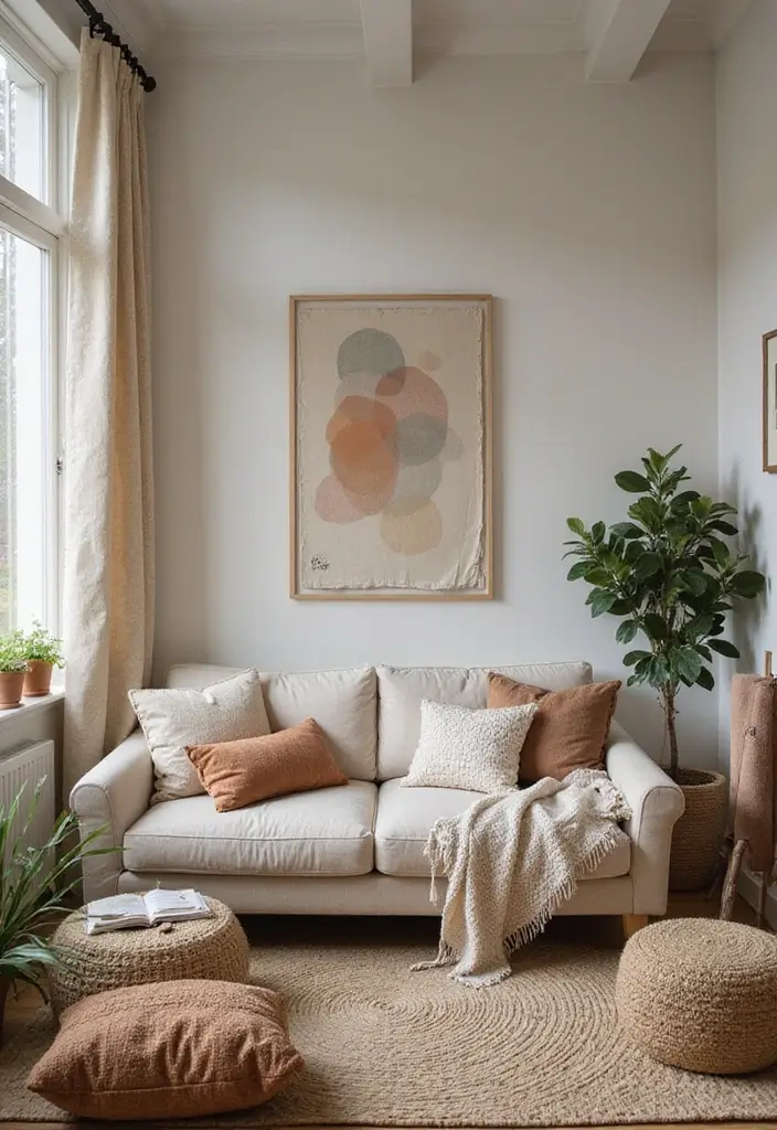 30 Two-Bedroom Floor Plans That Optimize Small Spaces 15 30 Two-Bedroom Floor Plans That Optimize Small Spaces - 15. Layering Textures