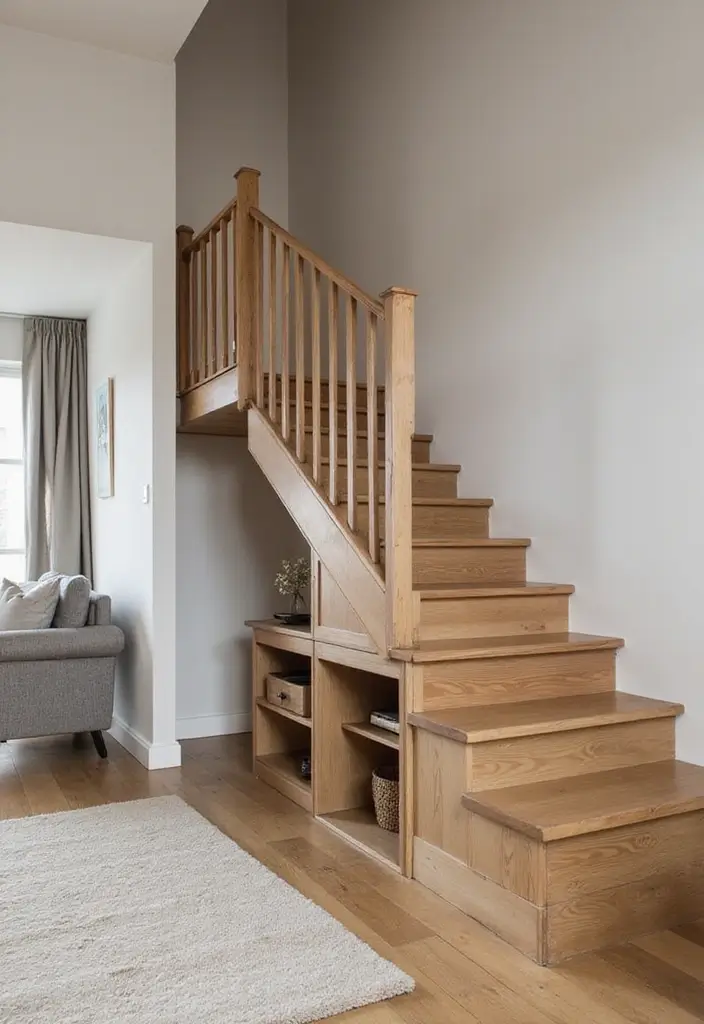 30 Two-Bedroom Floor Plans That Optimize Small Spaces 25 30 Two-Bedroom Floor Plans That Optimize Small Spaces - 25. Space-Saving Staircases