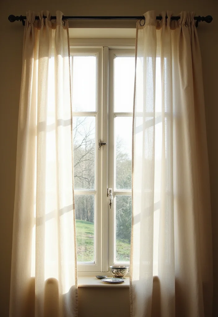 10 Curtain Ideas for Kitchens That Add Soft Light and Character - 1. Sheer Bliss