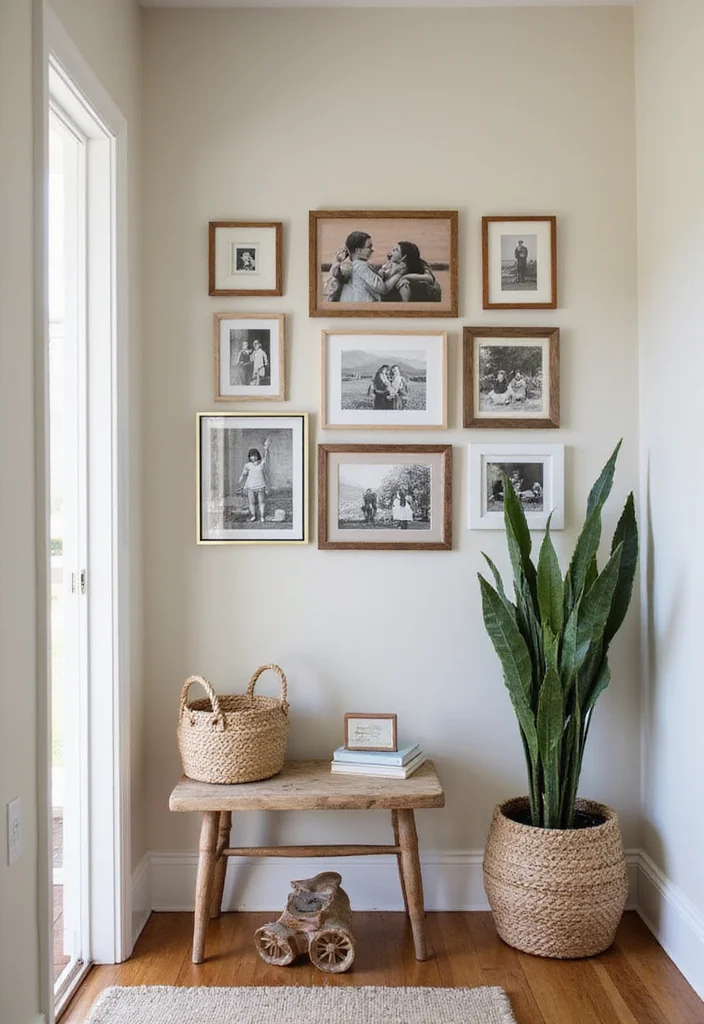 10 Living Room Entryway Ideas That Improve Flow and Function - 6. Personal Touches