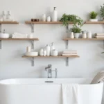 12 Bathroom Shelving Ideas for Added Storage Without Bulk