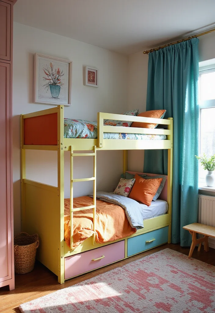 12 Bedroom Bed Ideas for Better Layout Comfort and Style 122 12 Bedroom Bed Ideas for Better Layout Comfort and Style - 12. Bunk Beds for Fun and Functionality