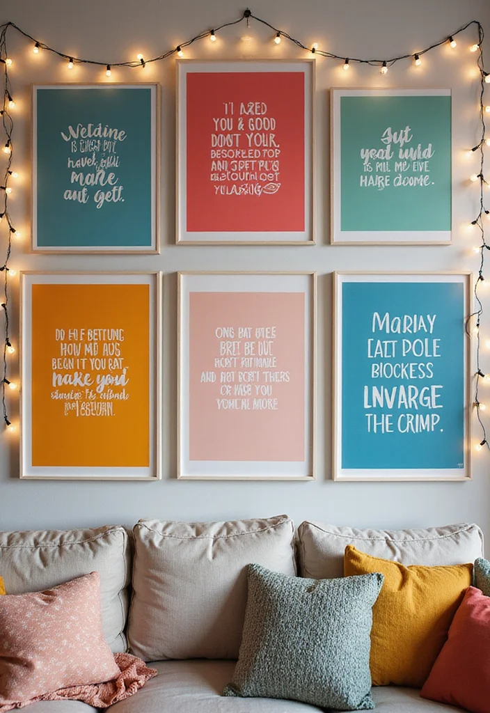 12 Bedroom Poster Ideas for Creative Personalized Walls 12 12 Bedroom Poster Ideas for Creative Personalized Walls 2. Inspirational Quote Posters