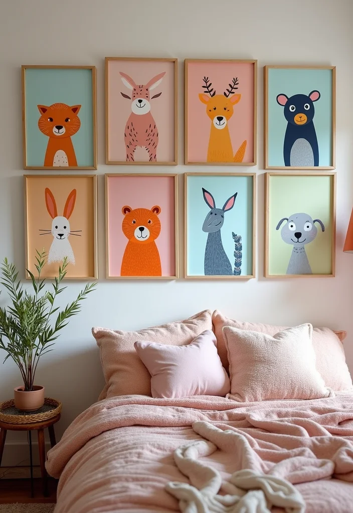 12 Bedroom Poster Ideas for Creative Personalized Walls 78 12 Bedroom Poster Ideas for Creative Personalized Walls 8. Whimsical Animal Prints