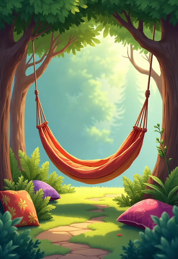 12 Bloxburg Backyard Ideas for Easy Creative Outdoor Builds 89 12 Bloxburg Backyard Ideas for Easy Creative Outdoor Builds - 9. Relaxing Hammock Corner