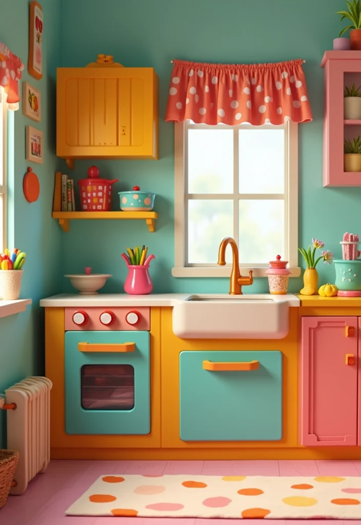 12 Bloxburg Kitchen Ideas for Cute Creative Functional Builds 122 12 Bloxburg Kitchen Ideas for Cute Creative Functional Builds - 12. Playful Kid-Friendly Space