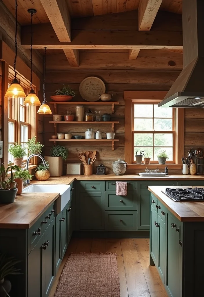 12 Bloxburg Kitchen Ideas for Cute Creative Functional Builds 56 12 Bloxburg Kitchen Ideas for Cute Creative Functional Builds - 6. Rustic Farmhouse Charm