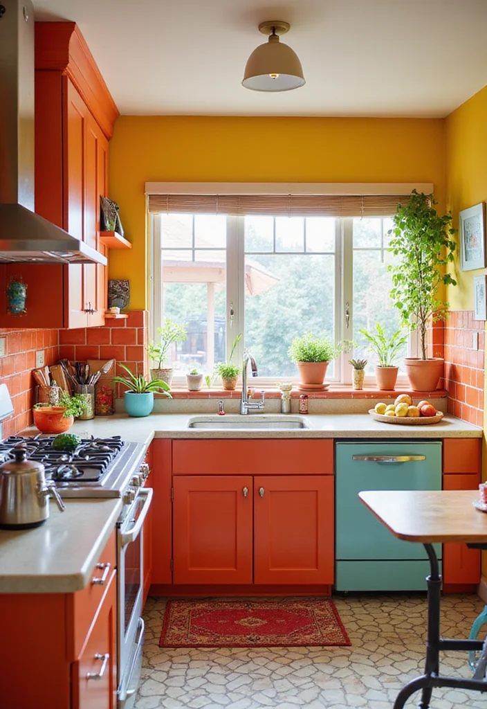 12 Bloxburg Kitchen Ideas for Cute Creative Functional Builds 67 12 Bloxburg Kitchen Ideas for Cute Creative Functional Builds - 7. Vibrant Color Pops