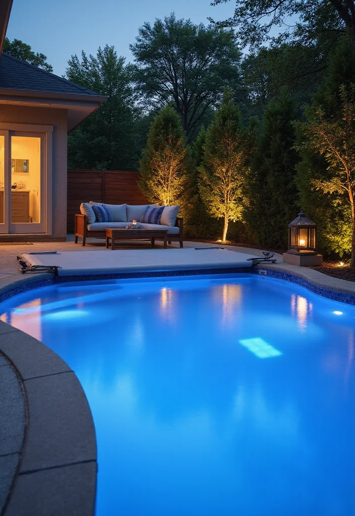 12 Small Backyard Pool Ideas for Smart Space Efficient Designs - 10. Smart Pool Covers for Energy Efficiency