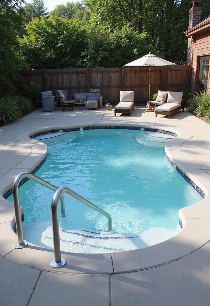 12 Small Backyard Pool Ideas for Smart Space Efficient Designs - 5. Swim Spas for Year-Round Use