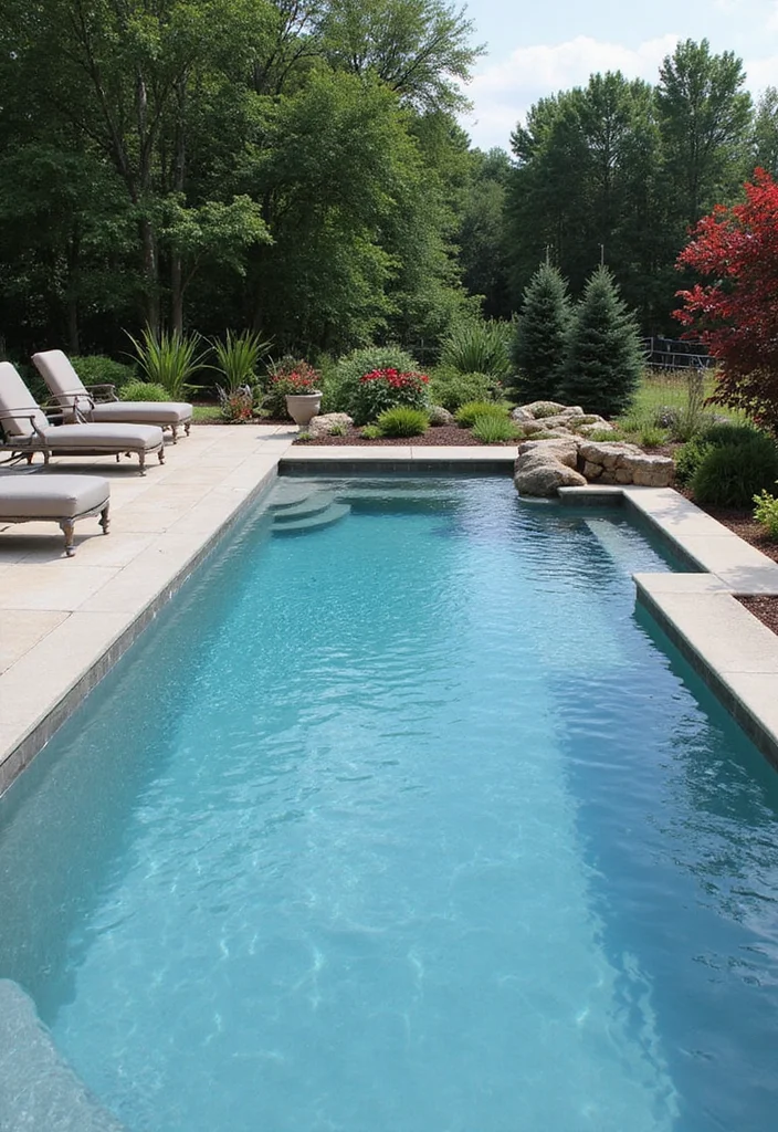 12 Small Backyard Pool Ideas for Smart Space Efficient Designs - 9. Sunken Pools for a Modern Look