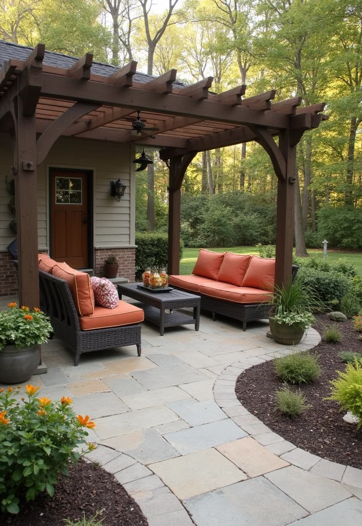 14 Backyard Cement Patio Ideas for Clean Durable Modern Style 133 14 Backyard Cement Patio Ideas for Clean Durable Modern Style - 13. Versatile Spaces for All Seasons