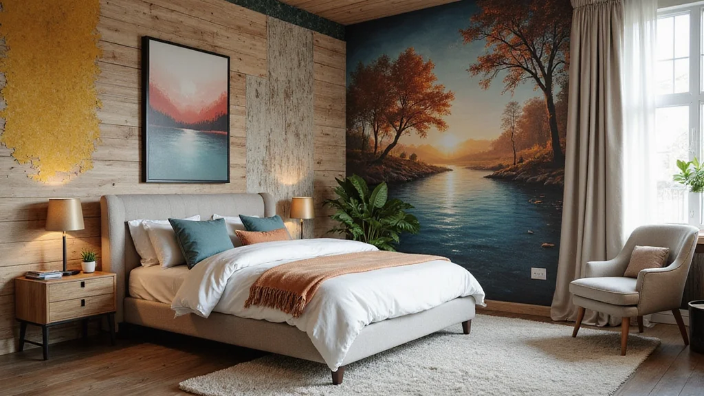 14 Bedroom Wall Design Ideas for Stylish Texture and Personality