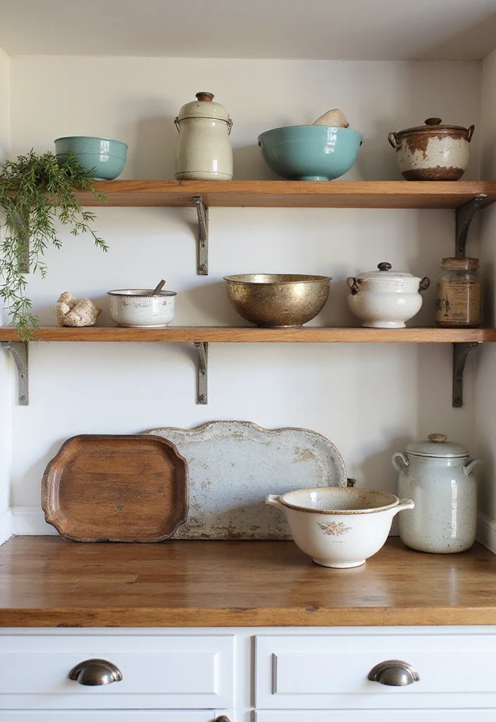 14 Kitchen Style Ideas for Cohesive Looks in Any Home - 6. Utilize Vintage Accessories