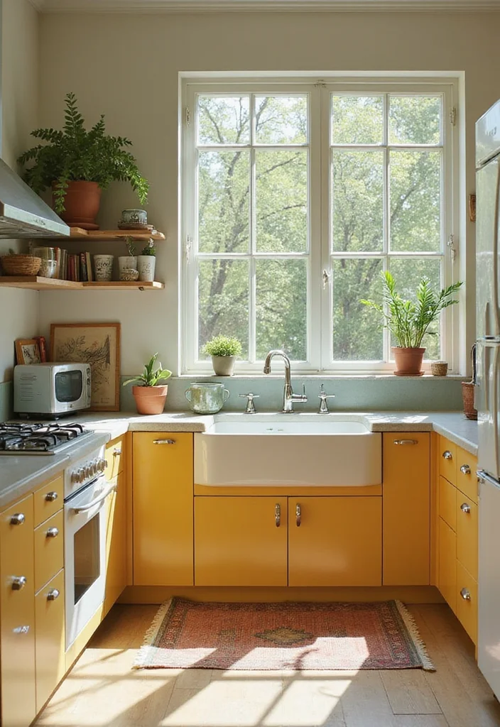 14 Kitchen Style Ideas for Cohesive Looks in Any Home - 7. Modern Appliances with a Retro Touch