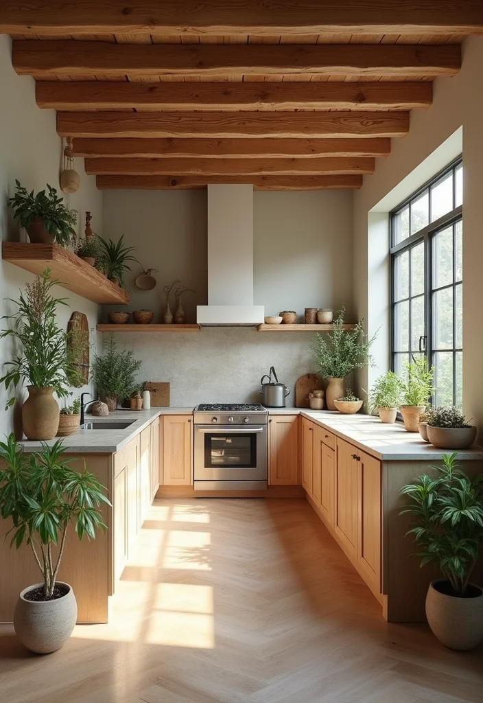 14 Kitchen Style Ideas for Cohesive Looks in Any Home - 8. Incorporate Natural Elements