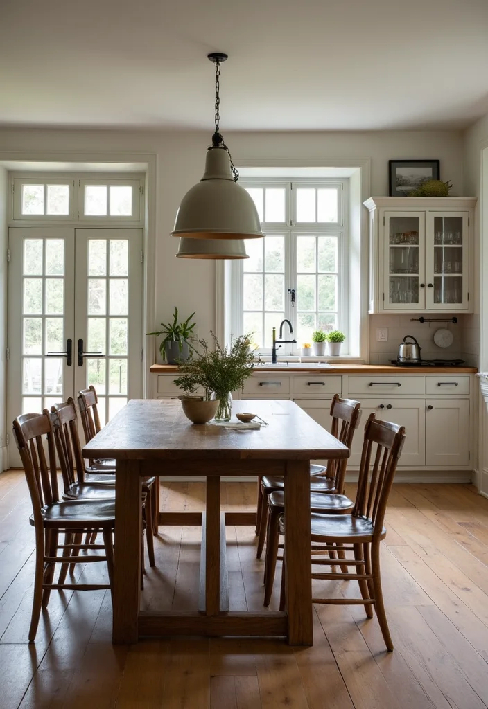 14 Kitchen Style Ideas for Cohesive Looks in Any Home - 9. Farmhouse Style Furniture