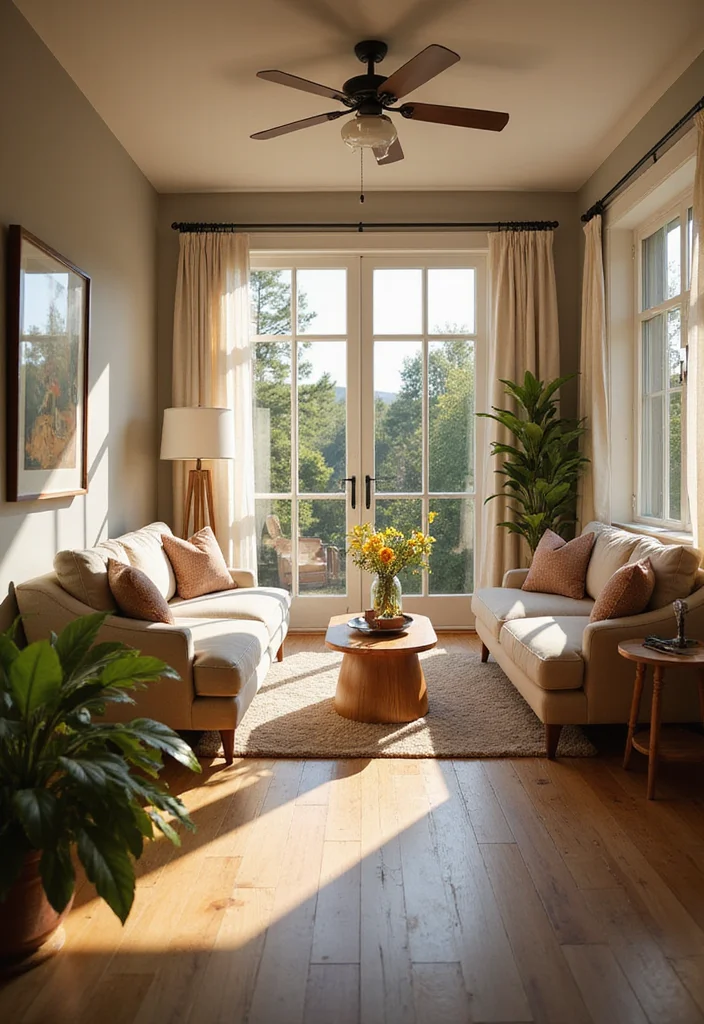 14 Living Room Lighting Ideas for Better Ambience and Style 23 14 Living Room Lighting Ideas for Better Ambience and Style 3. Opt for Solar Powered Lights