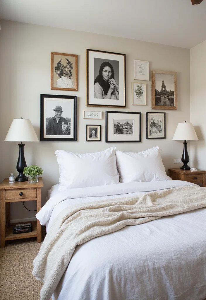 14 Mens Bedroom Ideas With Sleek Modern Character 67 14 Mens Bedroom Ideas With Sleek Modern Character - 7. Personal Touches Through Art