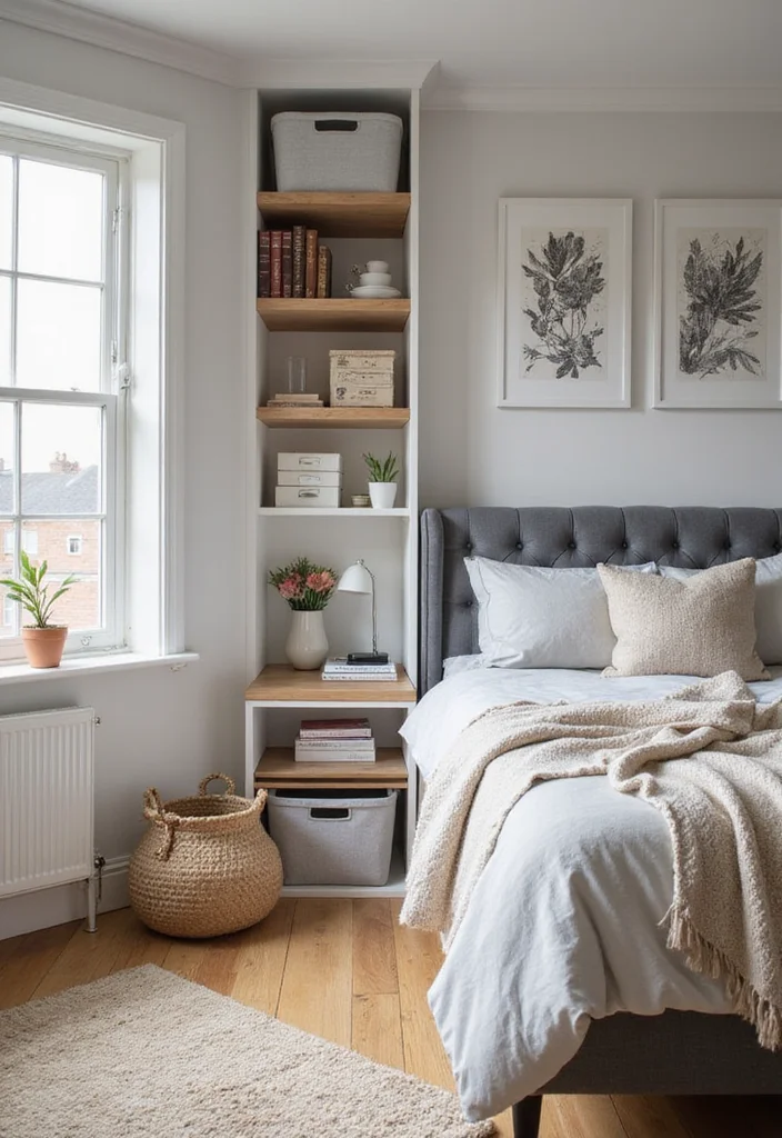 14 Mens Bedroom Ideas With Sleek Modern Character 78 14 Mens Bedroom Ideas With Sleek Modern Character - 8. Smart Storage Solutions