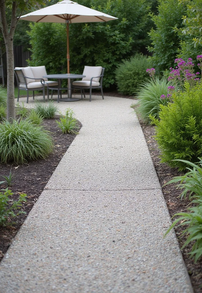 14 Paved Backyard Ideas for Stylish Durable Low Maintenance Spaces 100 14 Paved Backyard Ideas for Stylish Durable Low Maintenance Spaces - 10. Resin-Bound Gravel