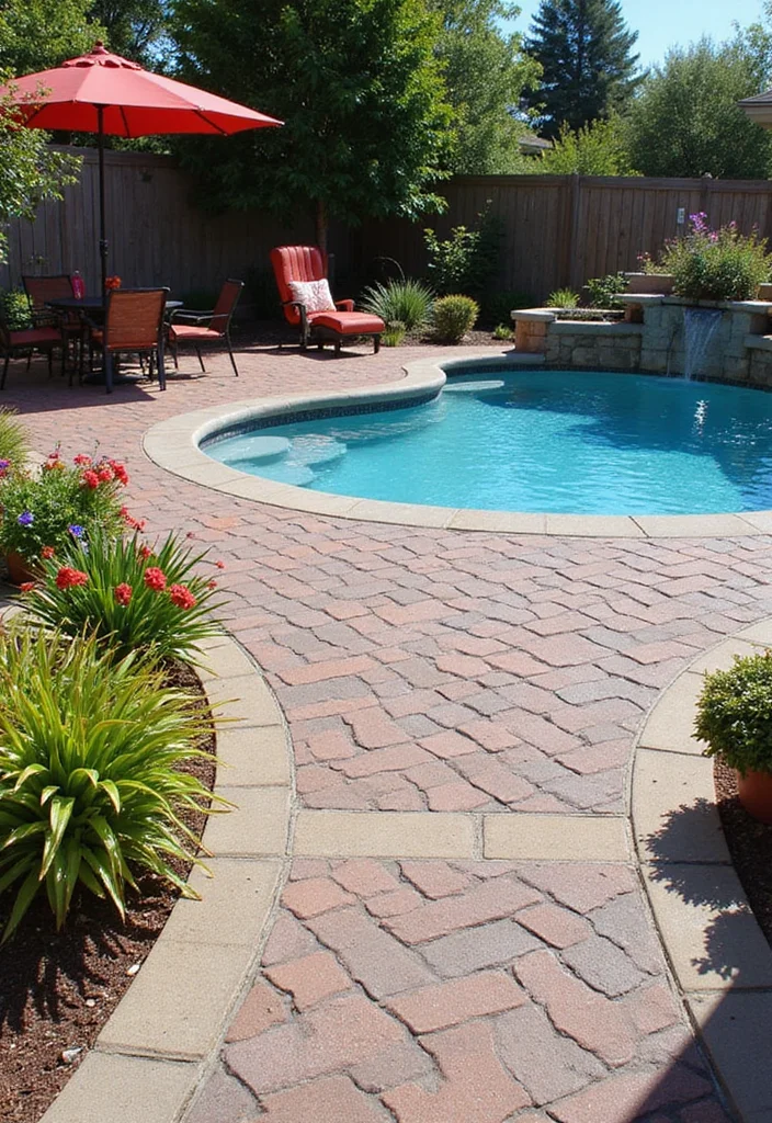 14 Paved Backyard Ideas for Stylish Durable Low Maintenance Spaces 122 14 Paved Backyard Ideas for Stylish Durable Low Maintenance Spaces - 12. Rubber Pavers