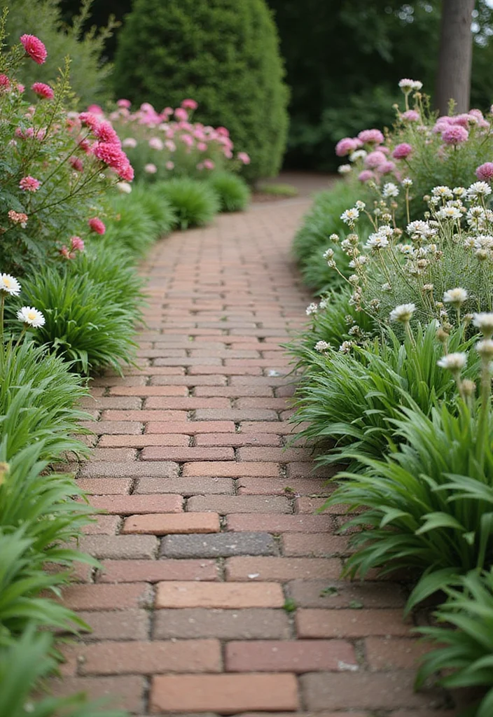 14 Paved Backyard Ideas for Stylish Durable Low Maintenance Spaces 23 14 Paved Backyard Ideas for Stylish Durable Low Maintenance Spaces - 3. Reclaimed Brick Walkways