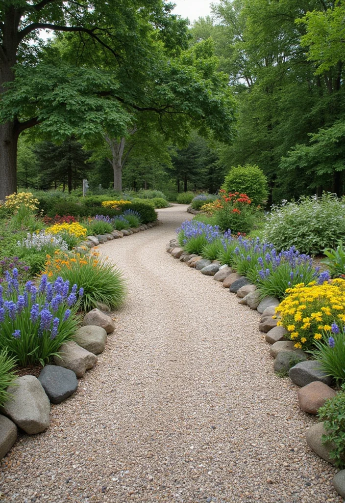 14 Paved Backyard Ideas for Stylish Durable Low Maintenance Spaces 56 14 Paved Backyard Ideas for Stylish Durable Low Maintenance Spaces - 6. Gravel Paths