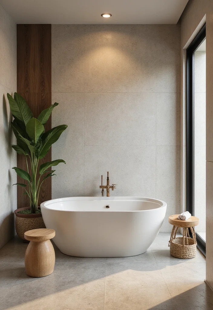 15 Boho Bathroom Ideas for Relaxed Spaces With Natural Texture 111 15 Boho Bathroom Ideas for Relaxed Spaces With Natural Texture 11. Freestanding Bathtubs