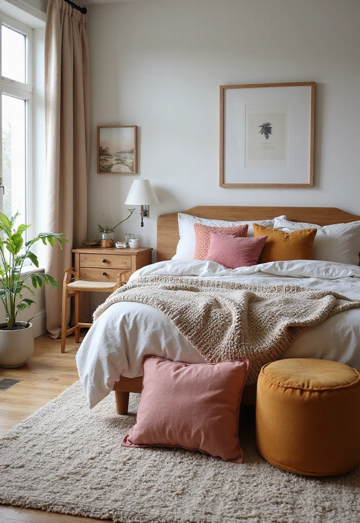 15 Cozy Bedroom Ideas for Warm Relaxing Evenings 1 15 Cozy Bedroom Ideas for Warm Relaxing Evenings - 1. Layered Textures for Ultimate Comfort