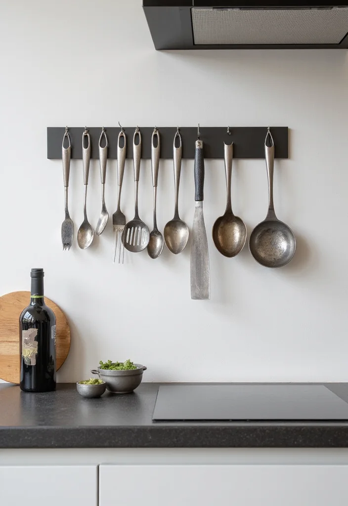 15 Kitchen Shelving Ideas for Smart Storage With Clean Style 100 15 Kitchen Shelving Ideas for Smart Storage With Clean Style - 10. Magnetic Strip for Kitchen Utensils