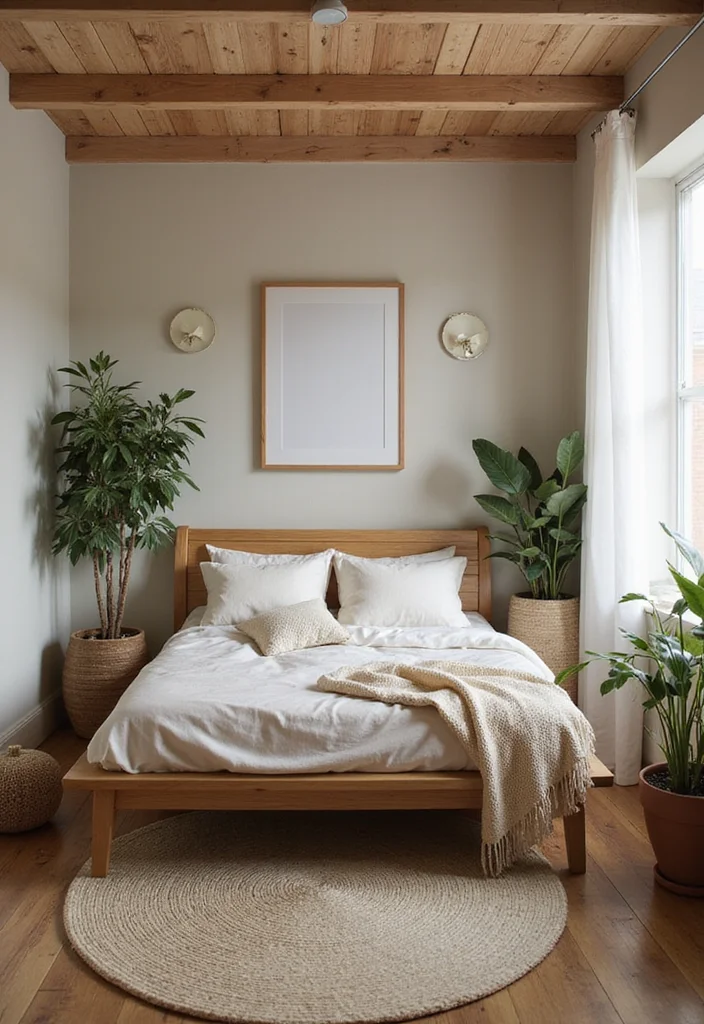 15 Small Bedroom Ideas for More Space and Better Layouts 122 15 Small Bedroom Ideas for More Space and Better Layouts - 12. Incorporate Natural Elements